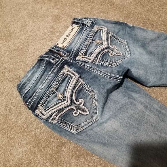 Rock Revival Size 24 Capris - Picture 3 of 4